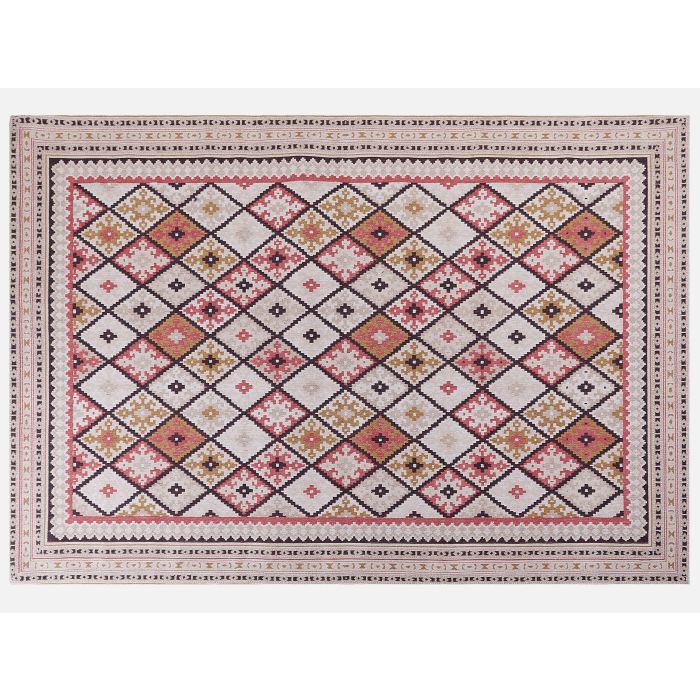 Cotton Area Rug 160x230cm Multicolour