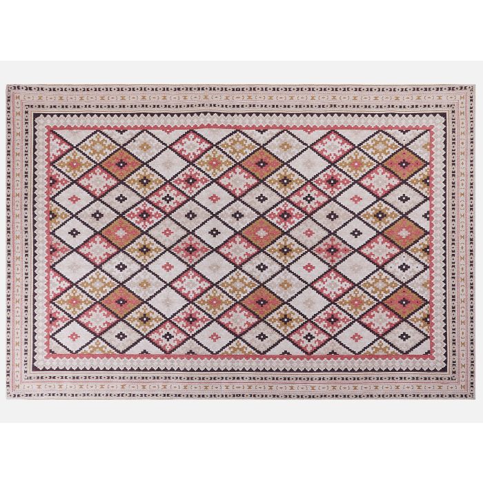 Cotton Area Rug 200x300cm Multicolour