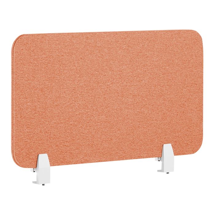 Desk Screen 80 x 40 cm Light Red WALLY