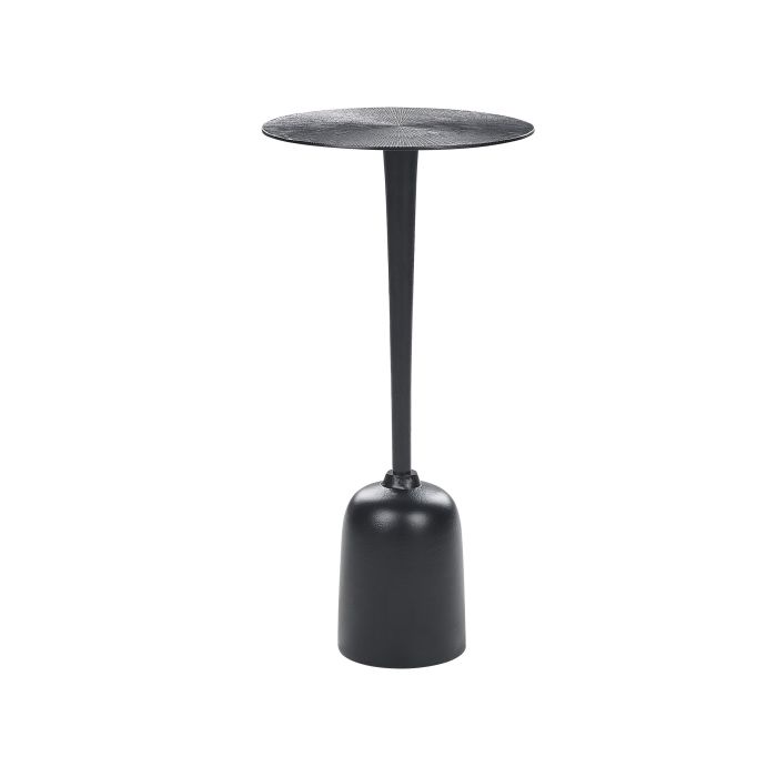 Metal Side Table Black SELWYN