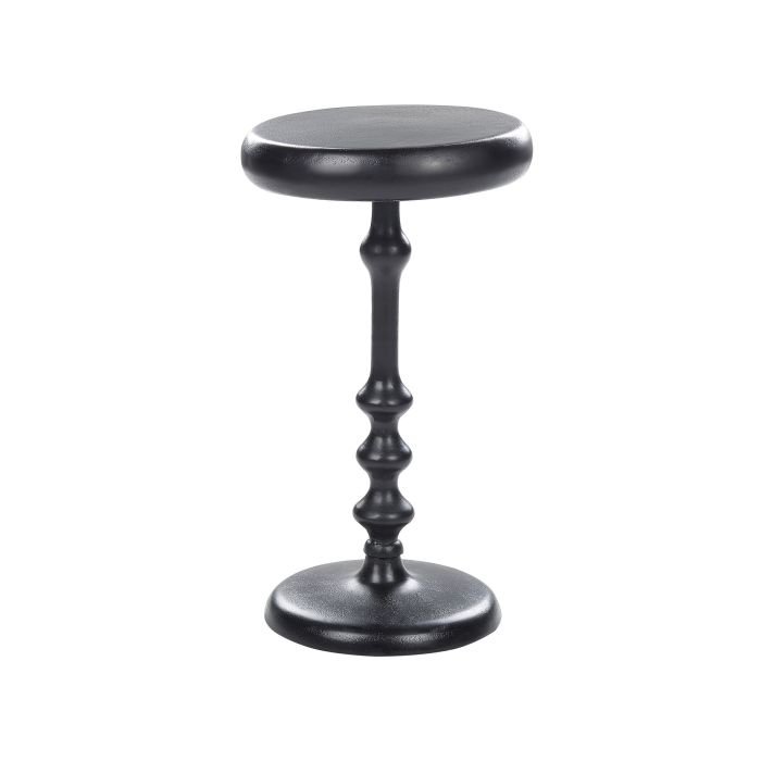 Metal Side Table Black ATAPO