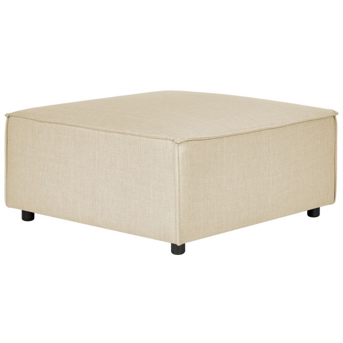 Linen Ottoman Beige APRICA