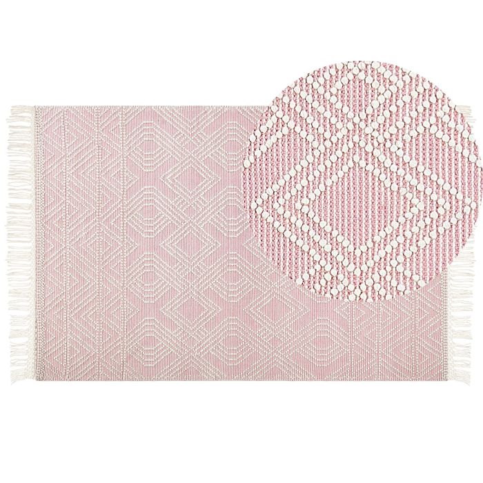 Area Rug 200x300cm Pink