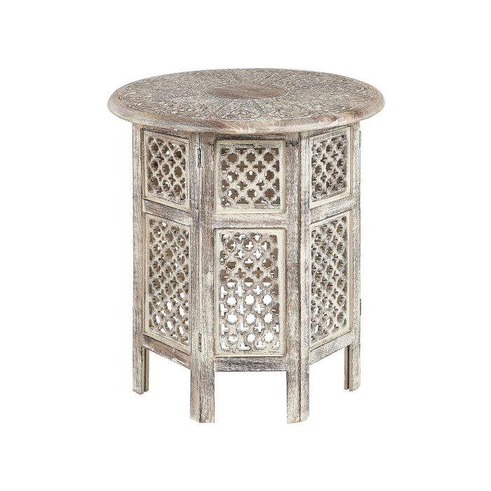 Mango Wood Side Table Light SANTRA