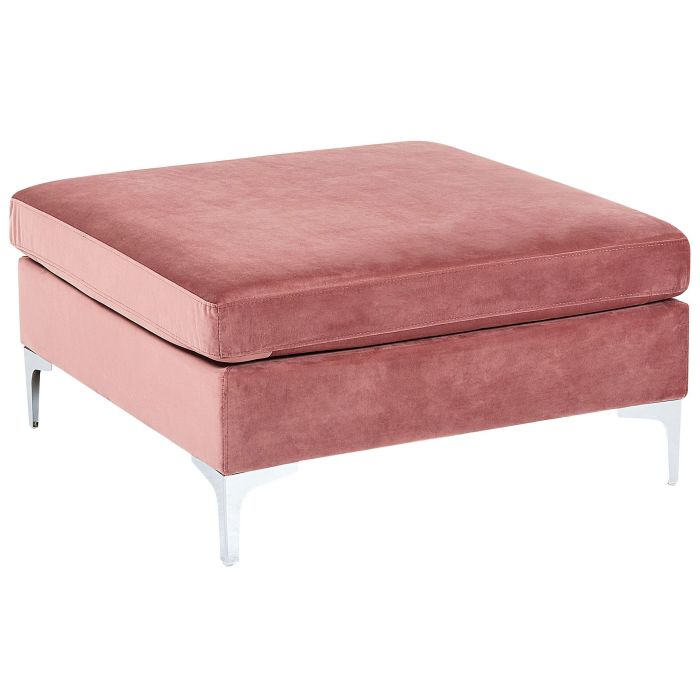 Velvet Ottoman Pink EVJA