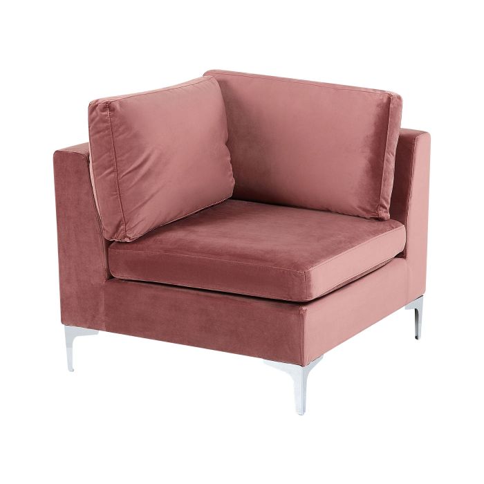 Velvet Corner Section Pink EVJA