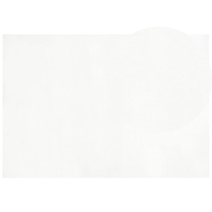 Faux Rabbit Fur Rug 160x230cm White