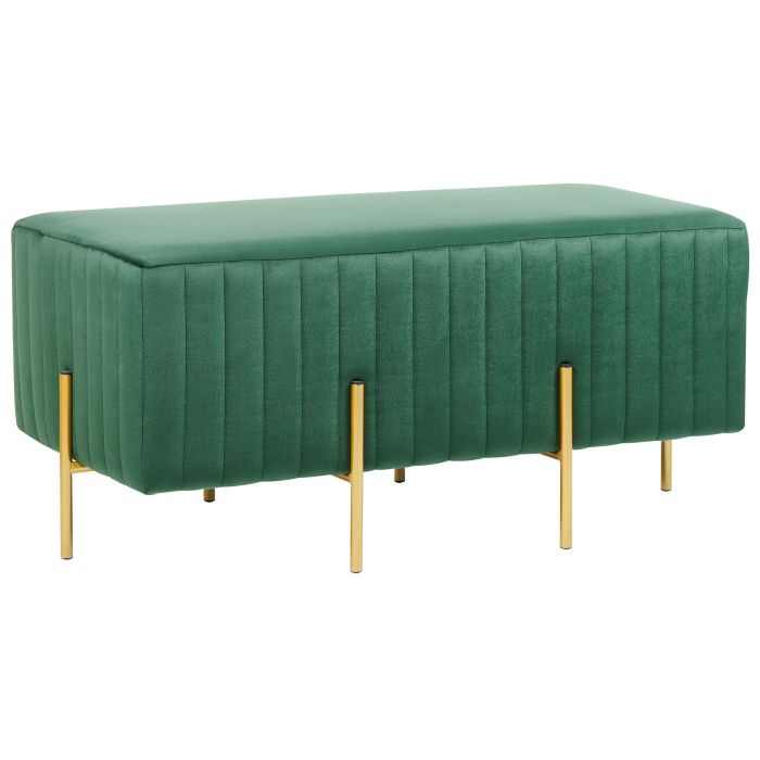 Velvet Bench Green DAYTON