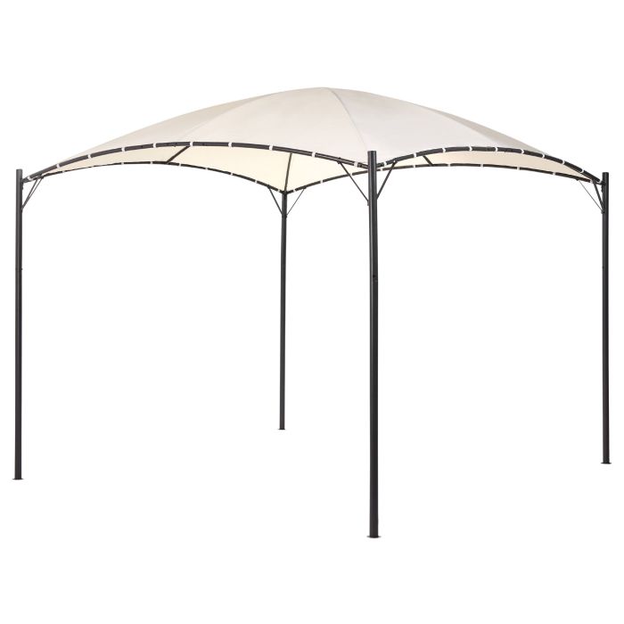 Pergola 305 x 305 cm Beige VOMERO