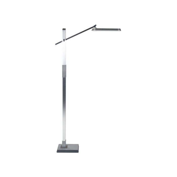 LED Floor Lamp Silver AQUARIUS
