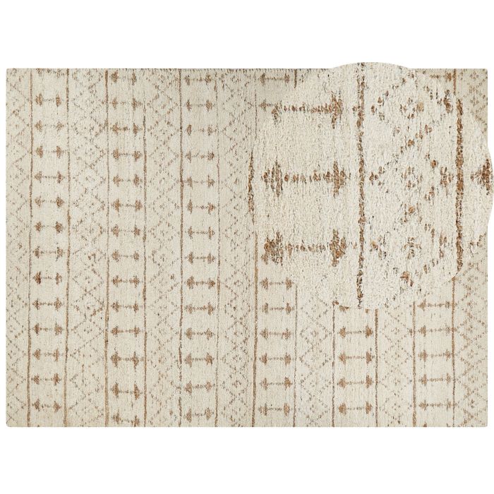 Hemp Area Rug 300x400cm Beige