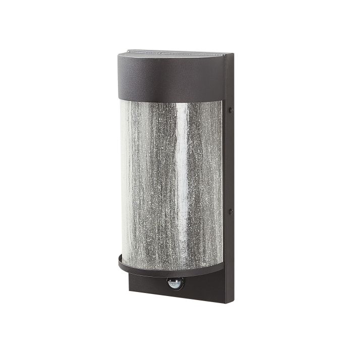 Outdoor LED Wall Light with Motion Sensor Black PHEPPIE