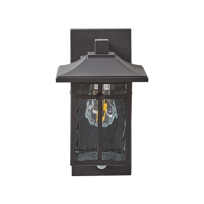 Outdoor Wall Light with Motion Sensor Black TEVIOT