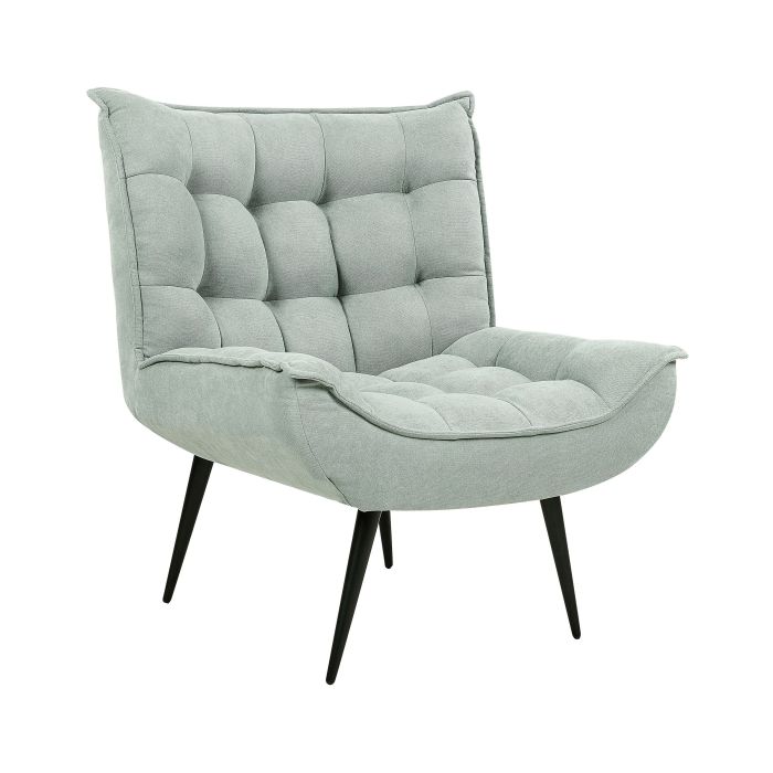 Fabric Armchair Mint Green ALVESTA