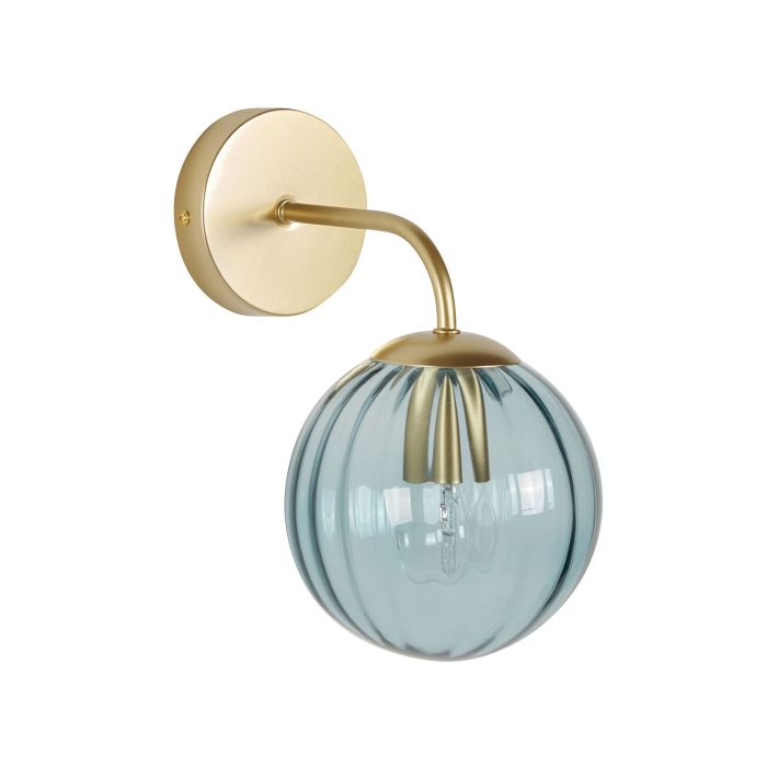 Metal Wall Lamp Blue BOOMI