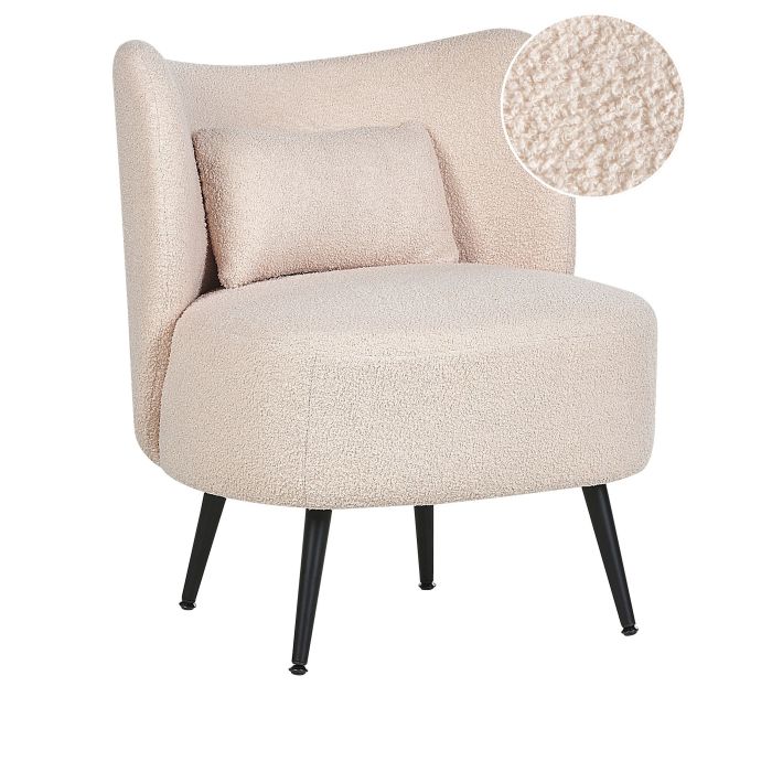 Boucle Armchair Beige OTSBY