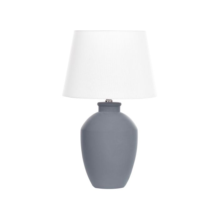 Ceramic Table Lamp Grey ARCOS