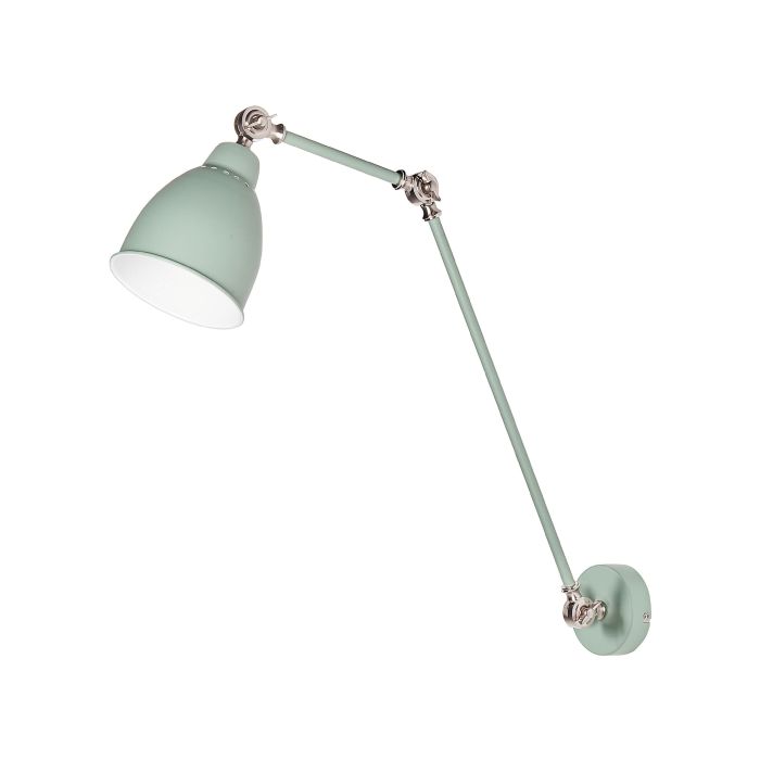 Long Arm Wall Light Light Green MISSISSIPPI