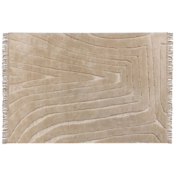 Area Rug 160x230cm Beige