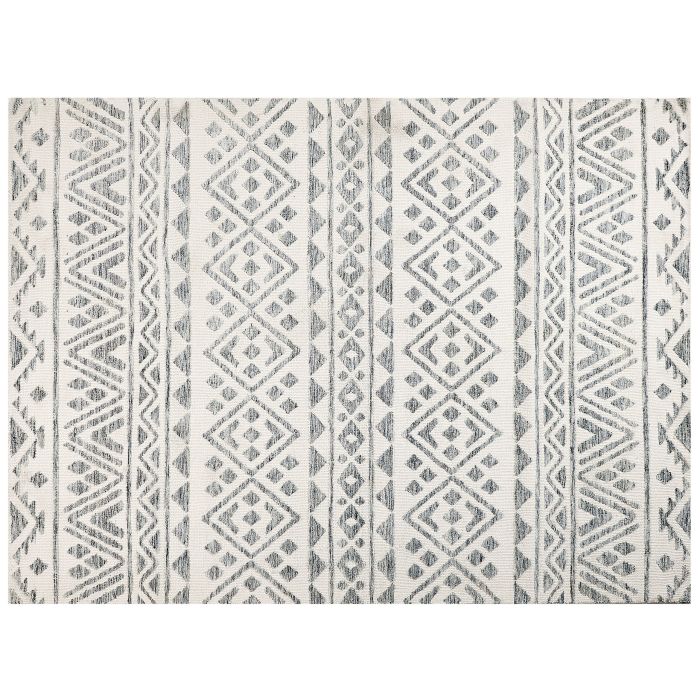 Area Rug 300x400cm Beige and Grey
