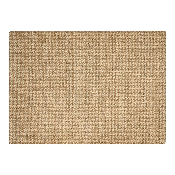 Jute Area Rug 160x230cm Beige