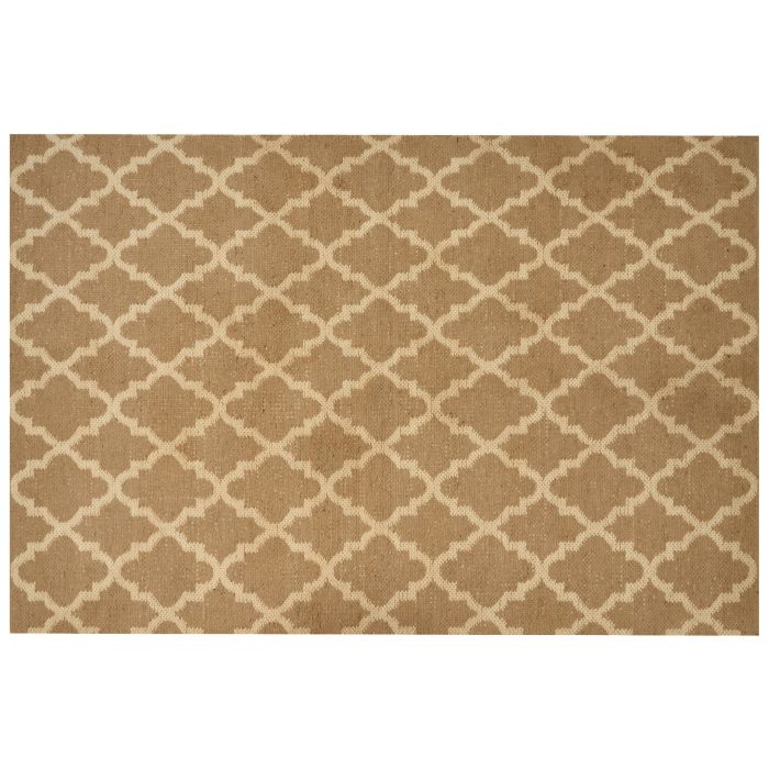 Jute Area Rug 200x300cm Beige