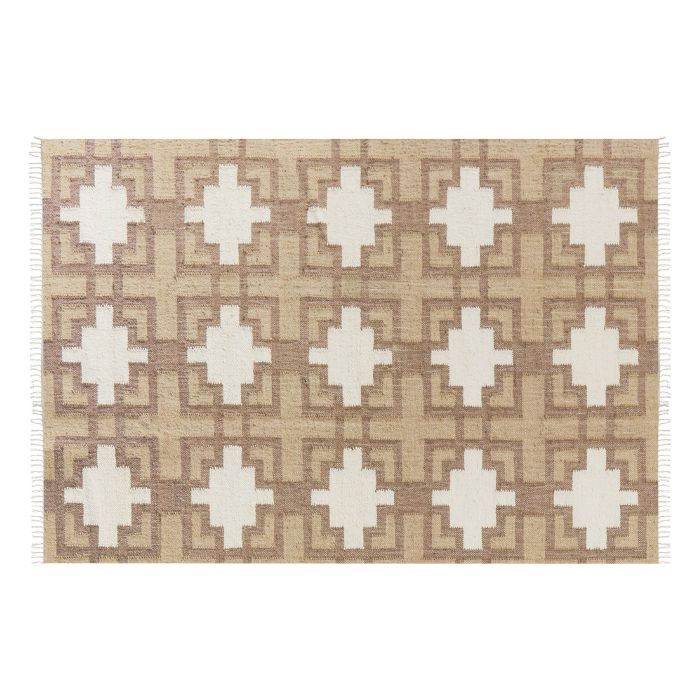 Jute Area Rug 160x230cm Beige