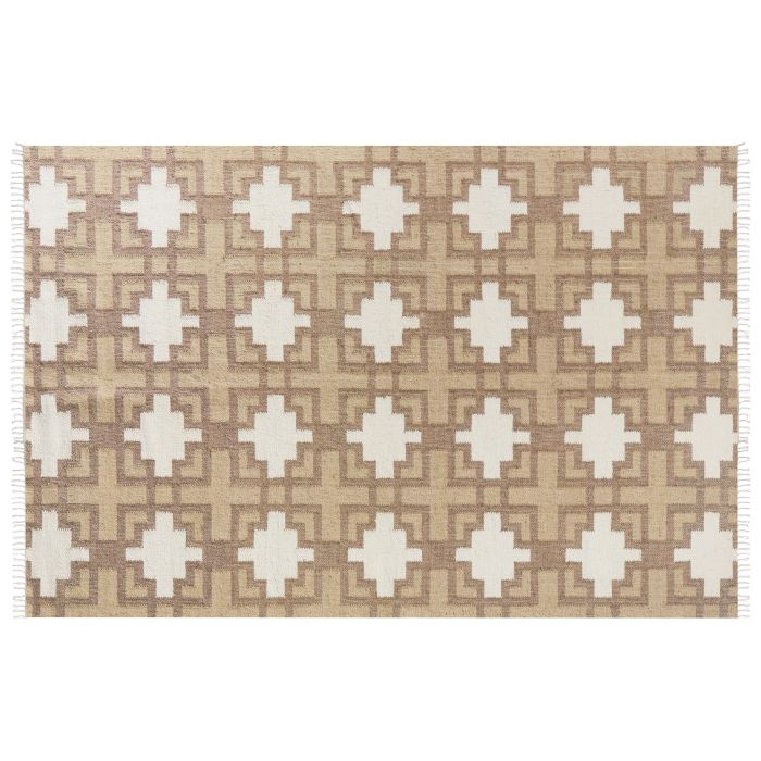 Jute Area Rug 200x300cm Beige