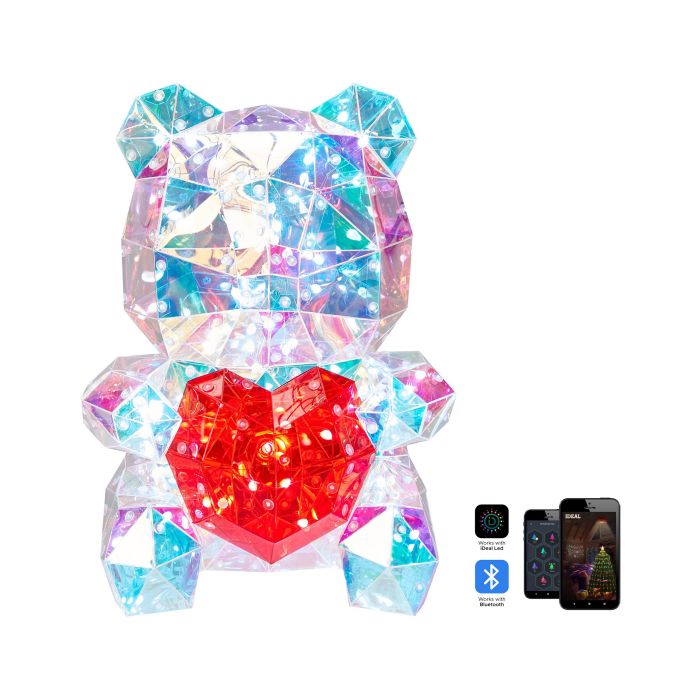 Smart LED Decoration with App Teddy Bear Multicolour RIGEL