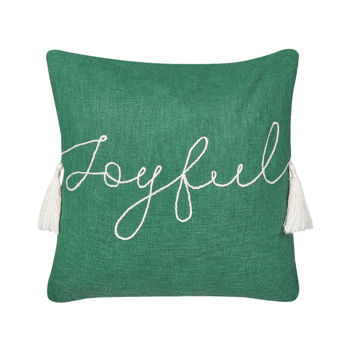 Cotton Cushion 45x45cm Green