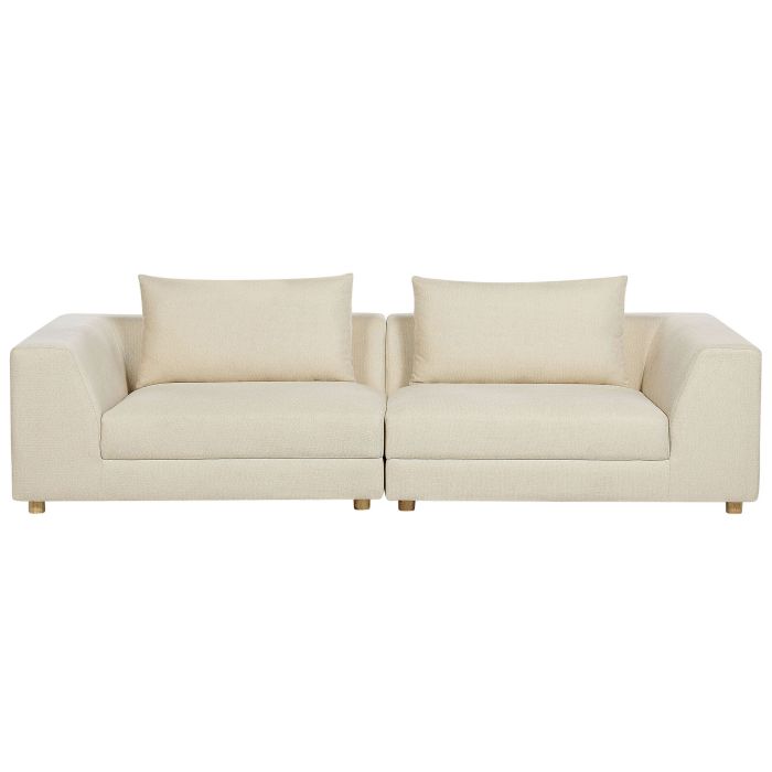 3 Seater Sofa Beige LERMON