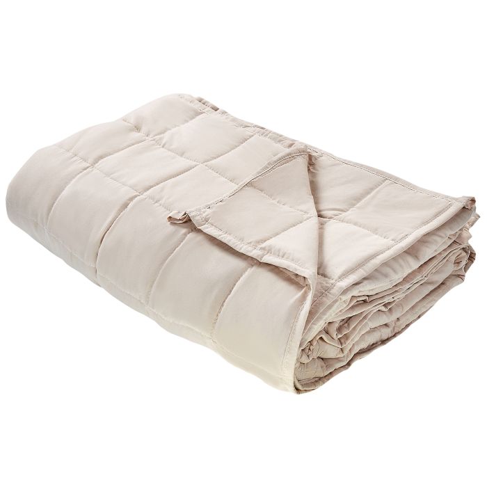 4kg Weighted Blanket 100 x 150 cm Beige NEREID