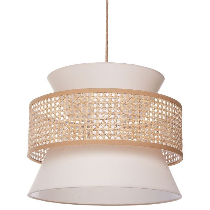 Pendant Lamp Beige and Natural LUYANO