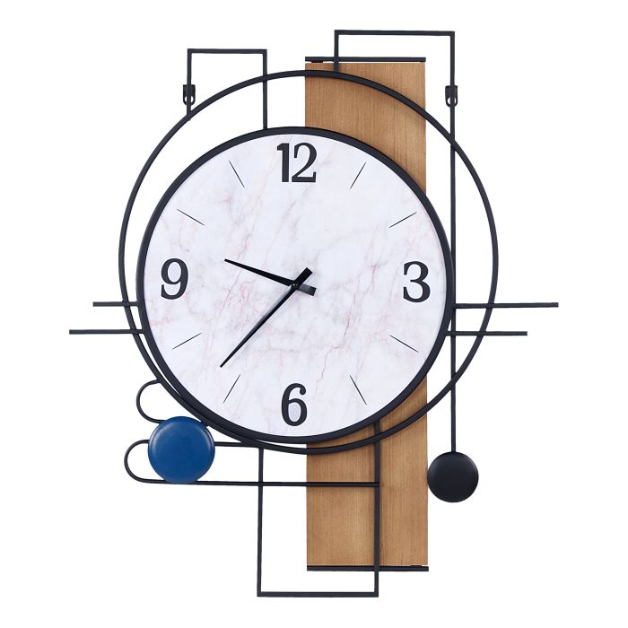 Wall Clock 60x70cm Multicolour