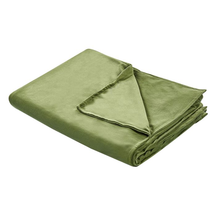 Weighted Blanket Cover 100 x 150 cm Dark Green RHEA