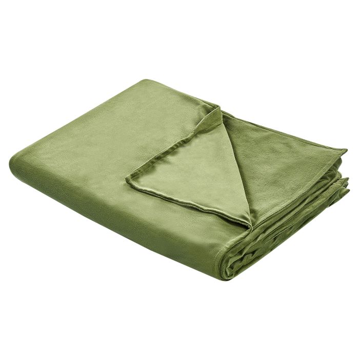 Weighted Blanket Cover 135 x 200 cm Dark Green RHEA