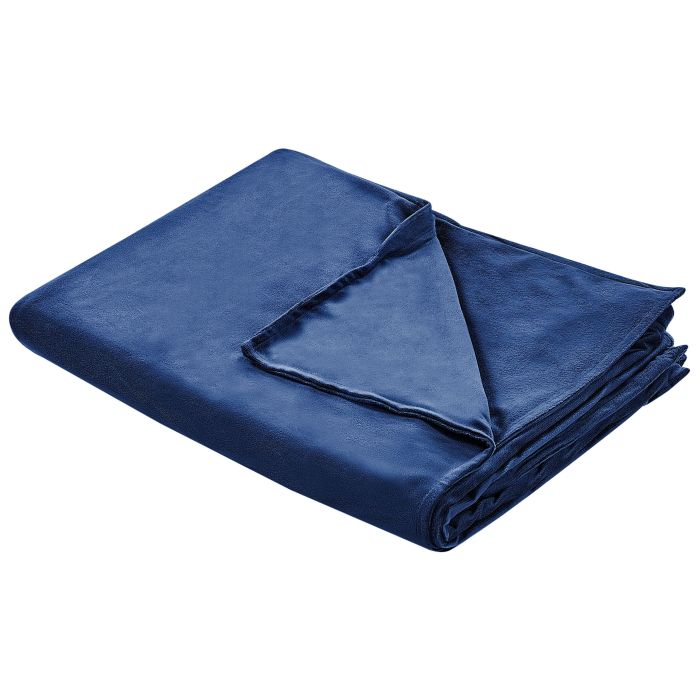 Weighted Blanket Cover 150 x 200 cm Navy Blue RHEA