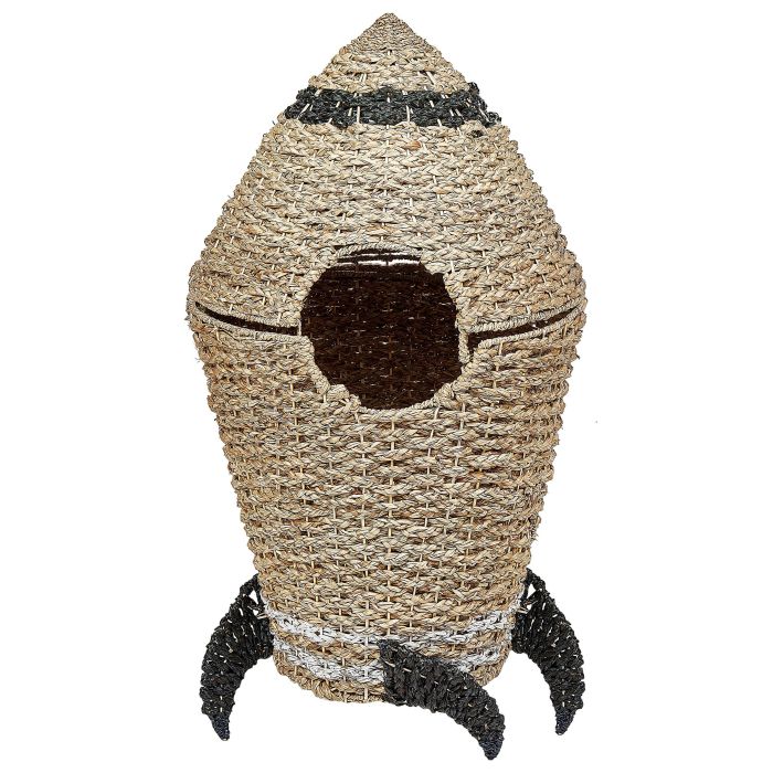 Seagrass Wicker Rocket Basket Natural