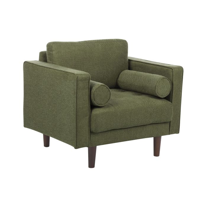 Fabric Armchair Green NURMO