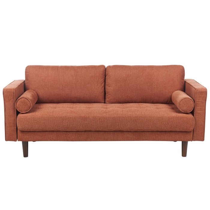 3 Seater Fabric Sofa Golden Brown NURMO