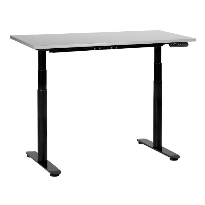 Electric Adjustable Standing Desk 120 x 72 cm Grey and Black DESTINAS