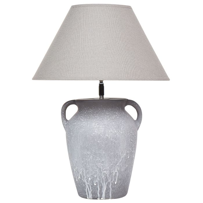 Ceramic Table Lamp Grey AGEFET