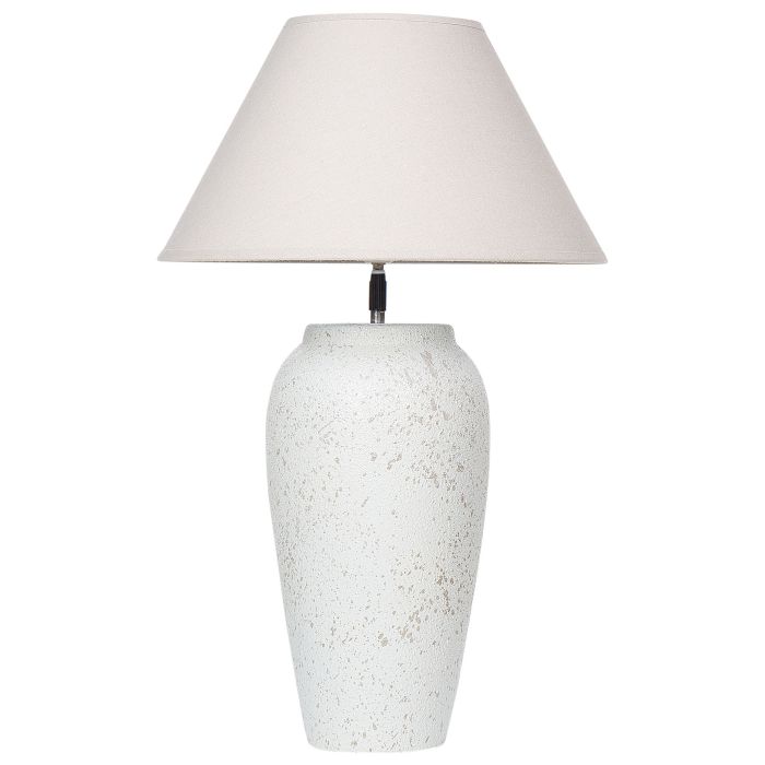 Ceramic Table Lamp White AMBLO