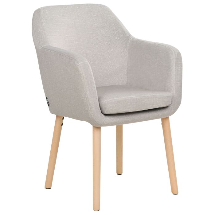 Velvet Dining Chair Taupe YORKVILLE II