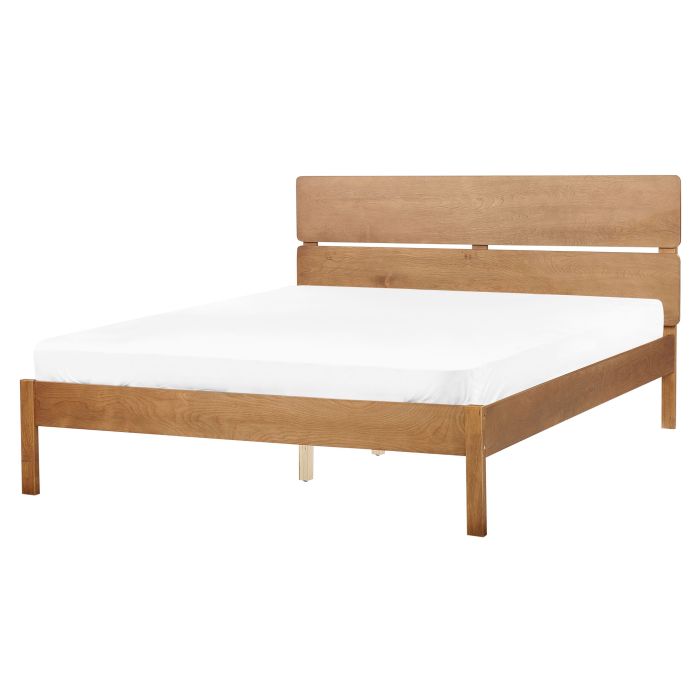 Wooden EU King Size Bed Light BOISSET