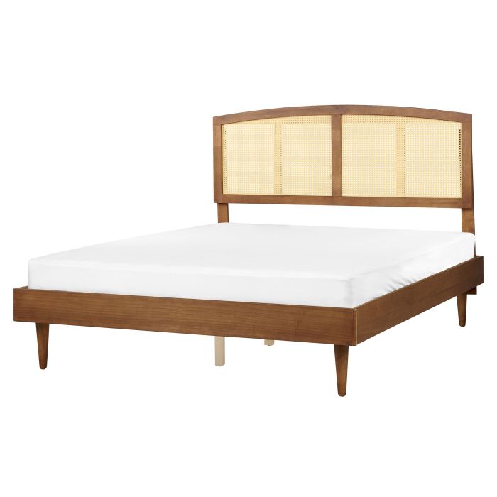 Wooden EU King Size Bed Light VARZY