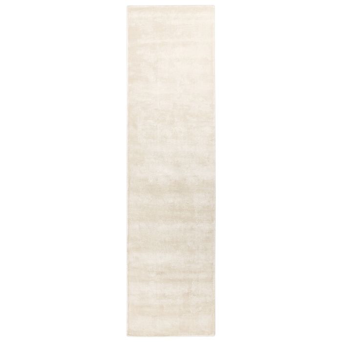 Viscose Area Rug 80x300cm Light Beige