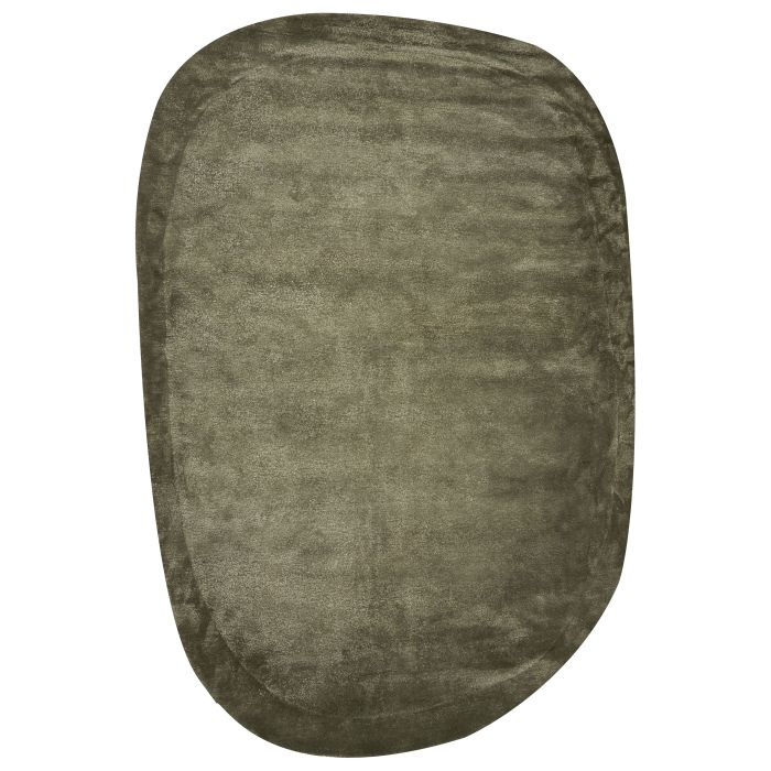 Viscose Area Rug 200x300cm Green