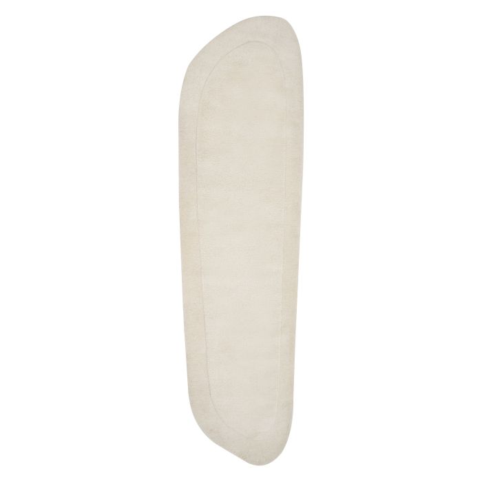 Viscose Area Rug 80x250cm Beige