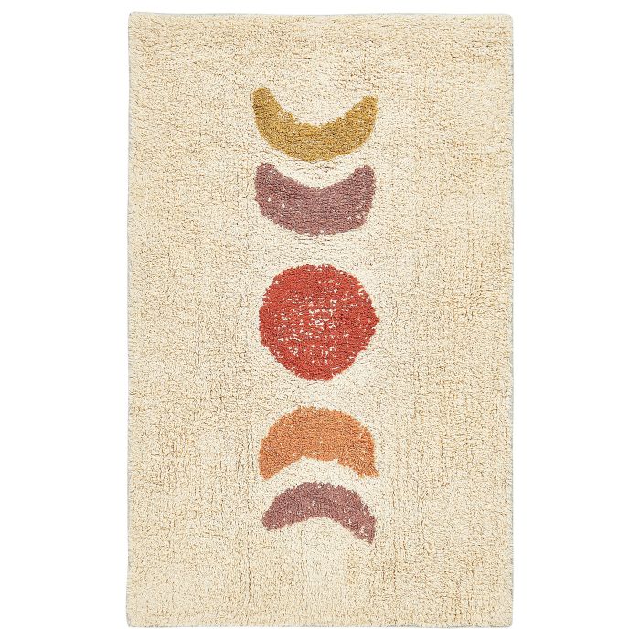 Cotton Bath Mat 50x80cm Beige